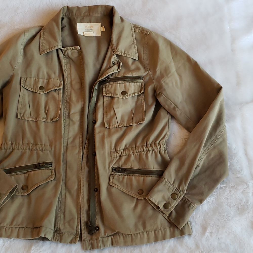 J. Crew Classic Twill Chino Jacket